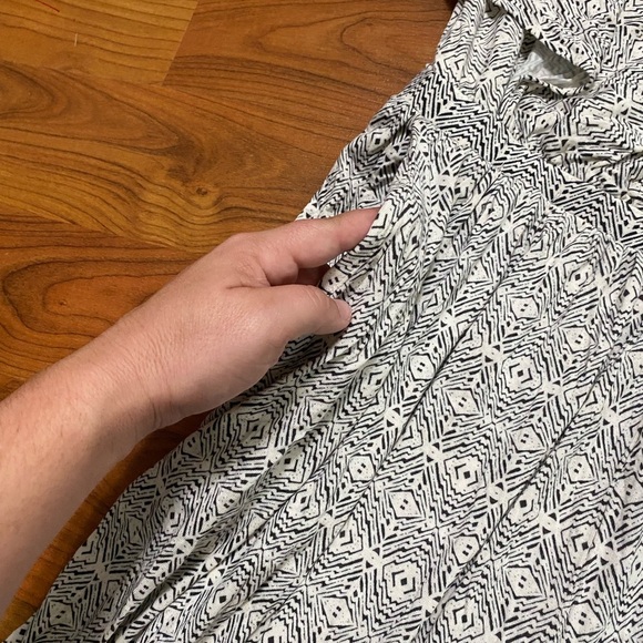 MAEVE one shoulder ruffle wide leg cropped jumpsuit comfort leisure pants Small - Picture 6 of 8